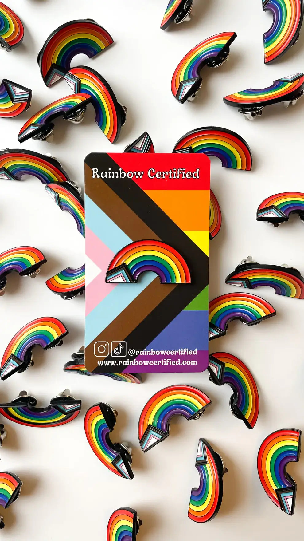 Progressive Rainbow Pin