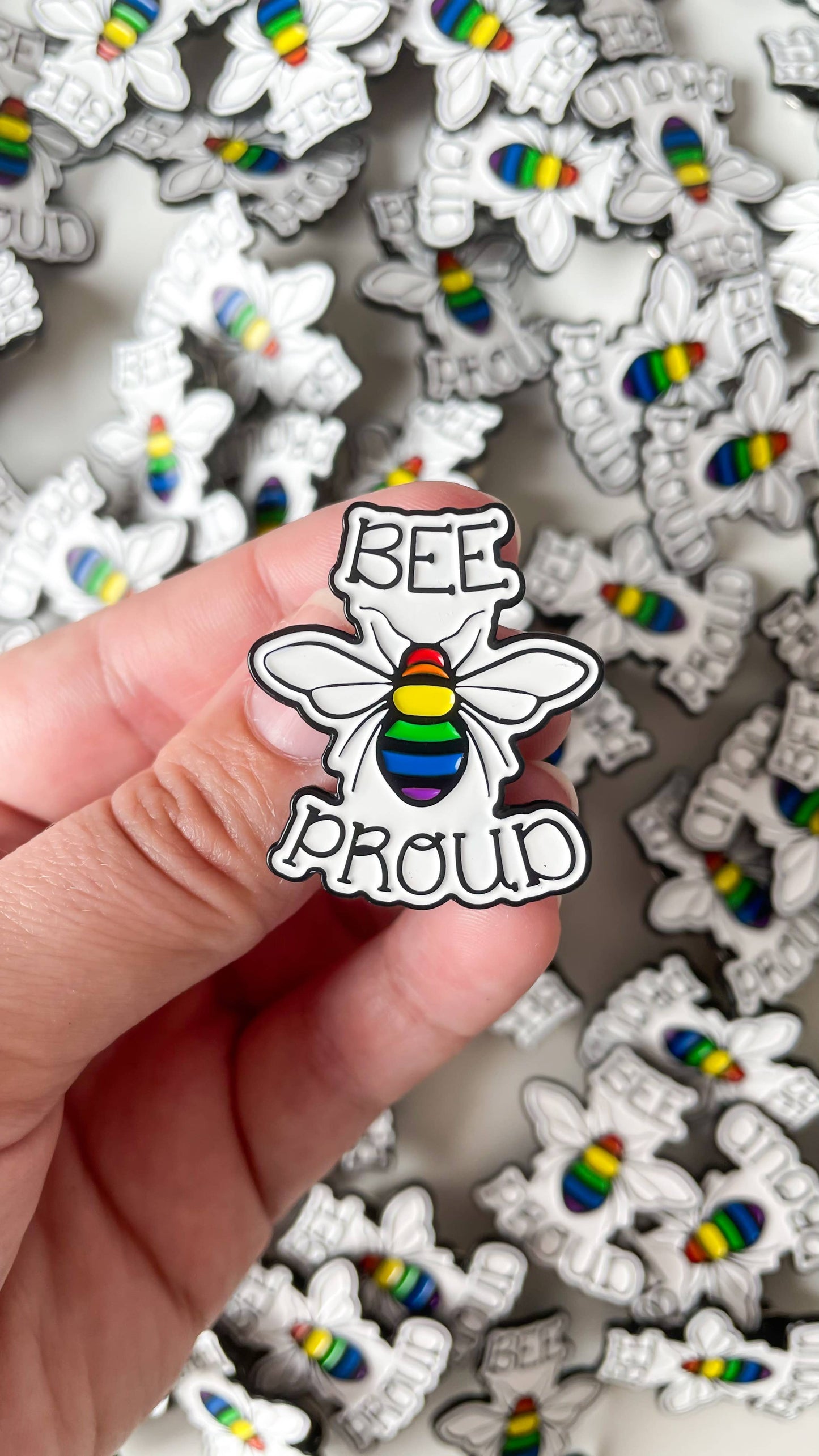 Bee Proud LGBTQ+ PRIDE Pin