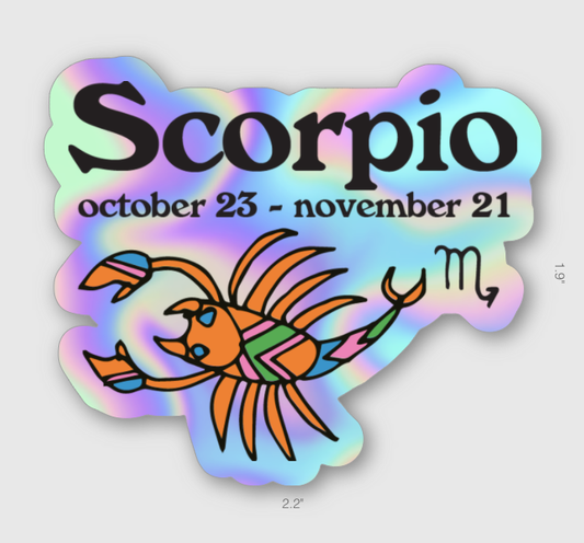 ZODIAC - Scorpio Sticker