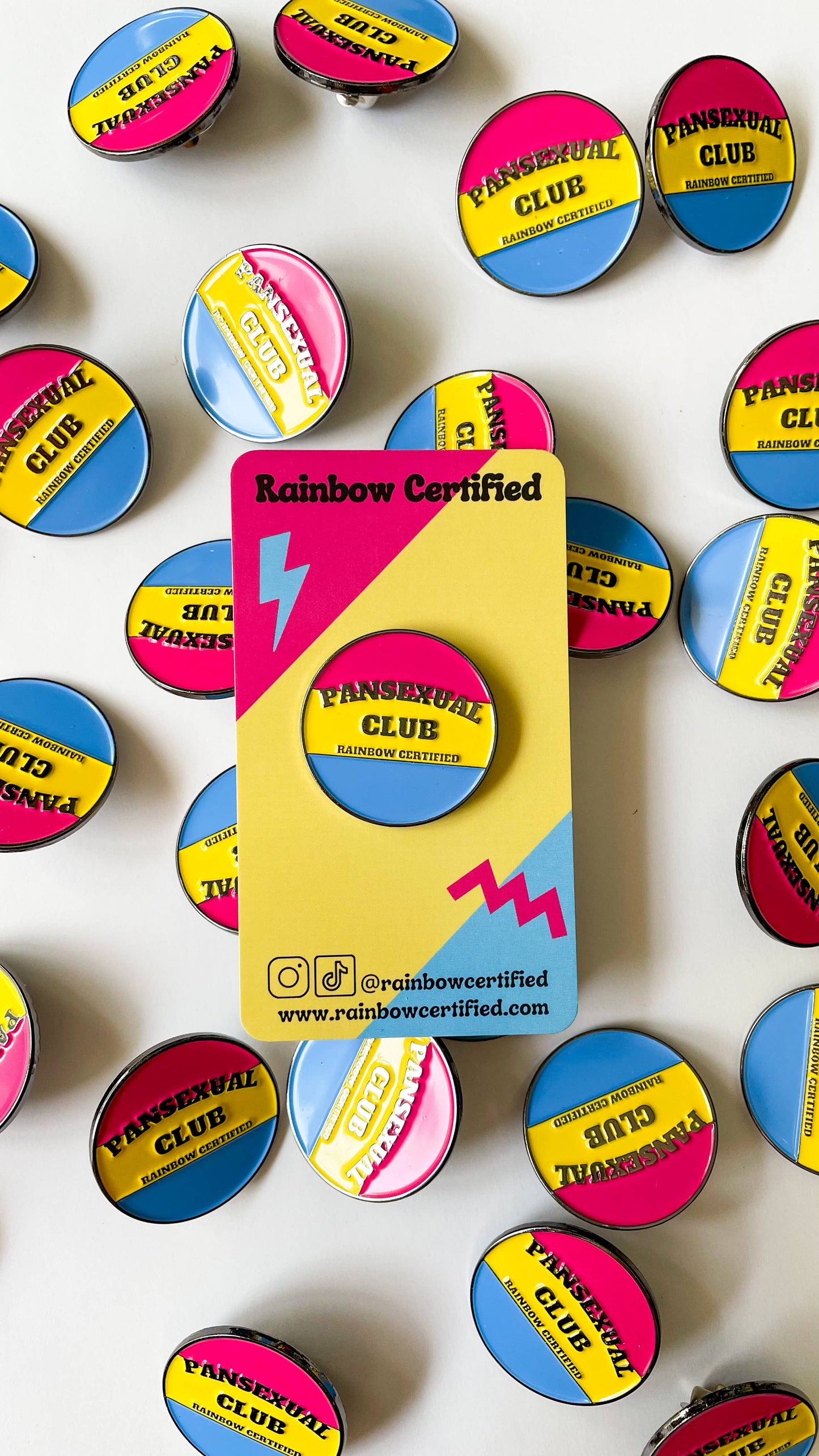 Pansexual Pride Club Pin