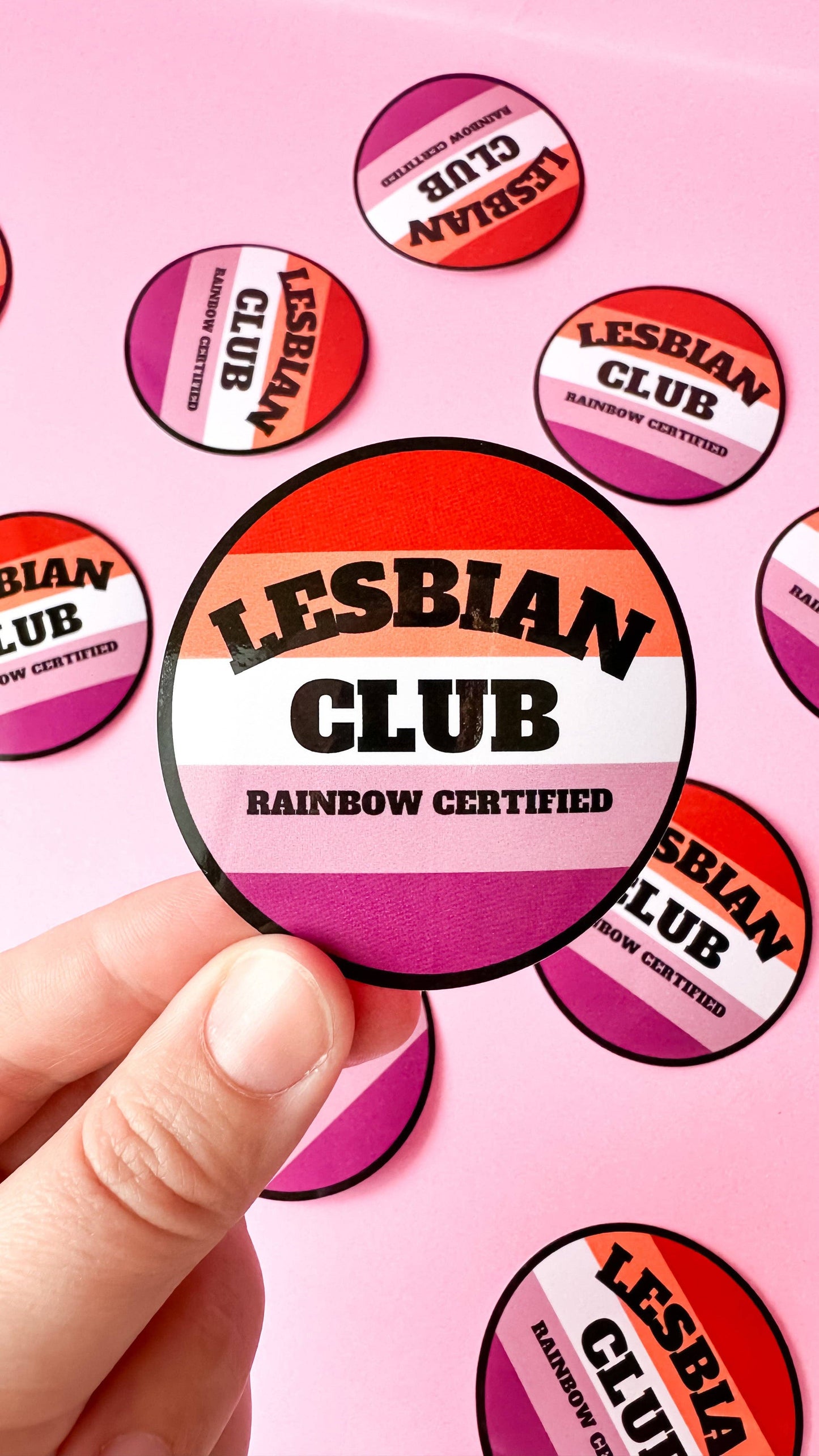 Lesbian Club Sticker