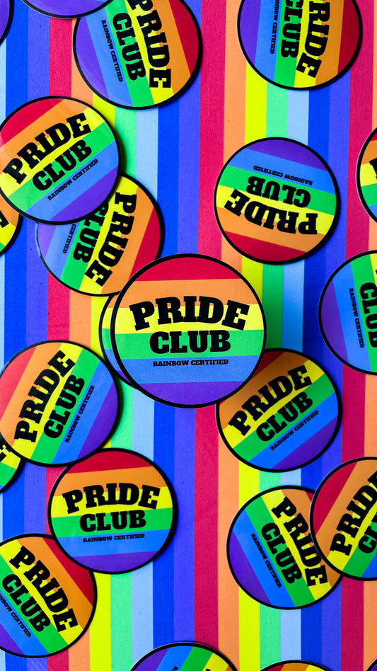 Pride Club LGBTQ+ Sticker