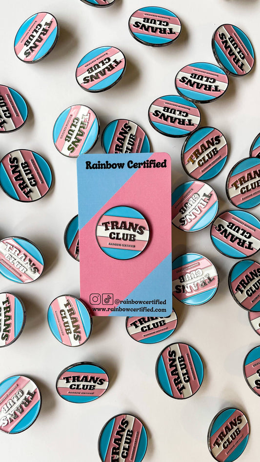 Trans Pride Club Pin