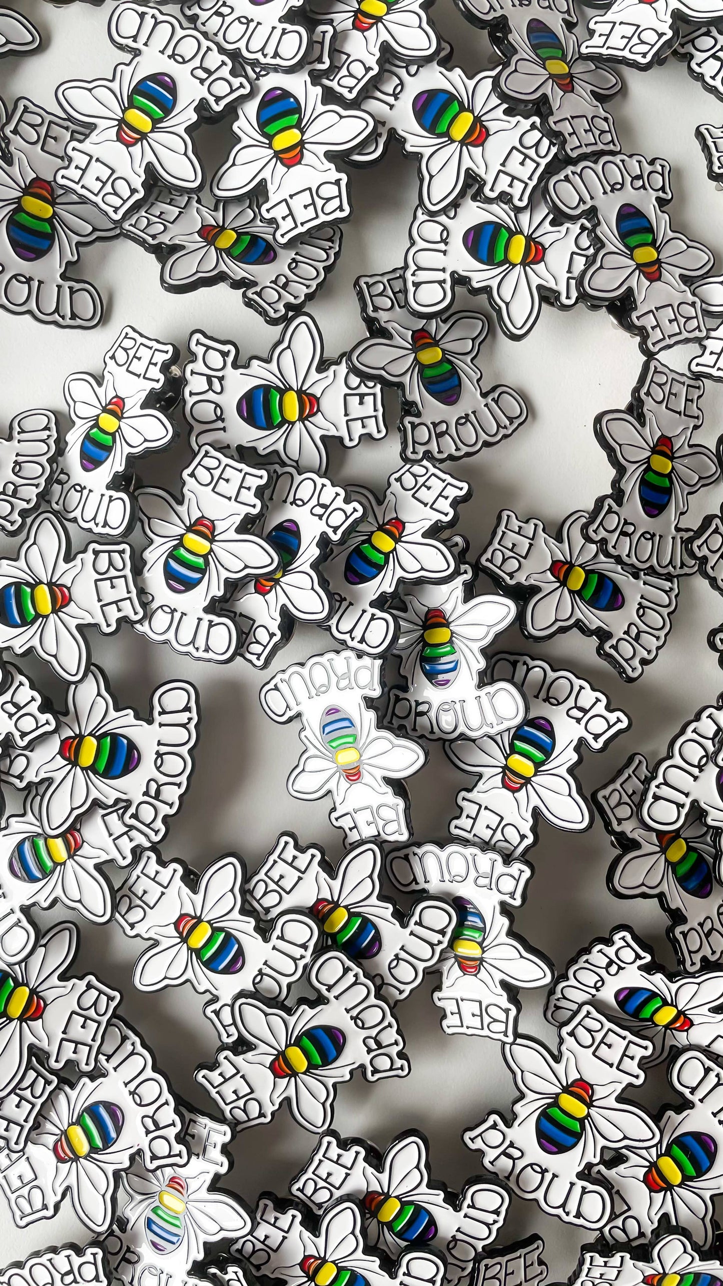 Bee Proud LGBTQ+ PRIDE Pin