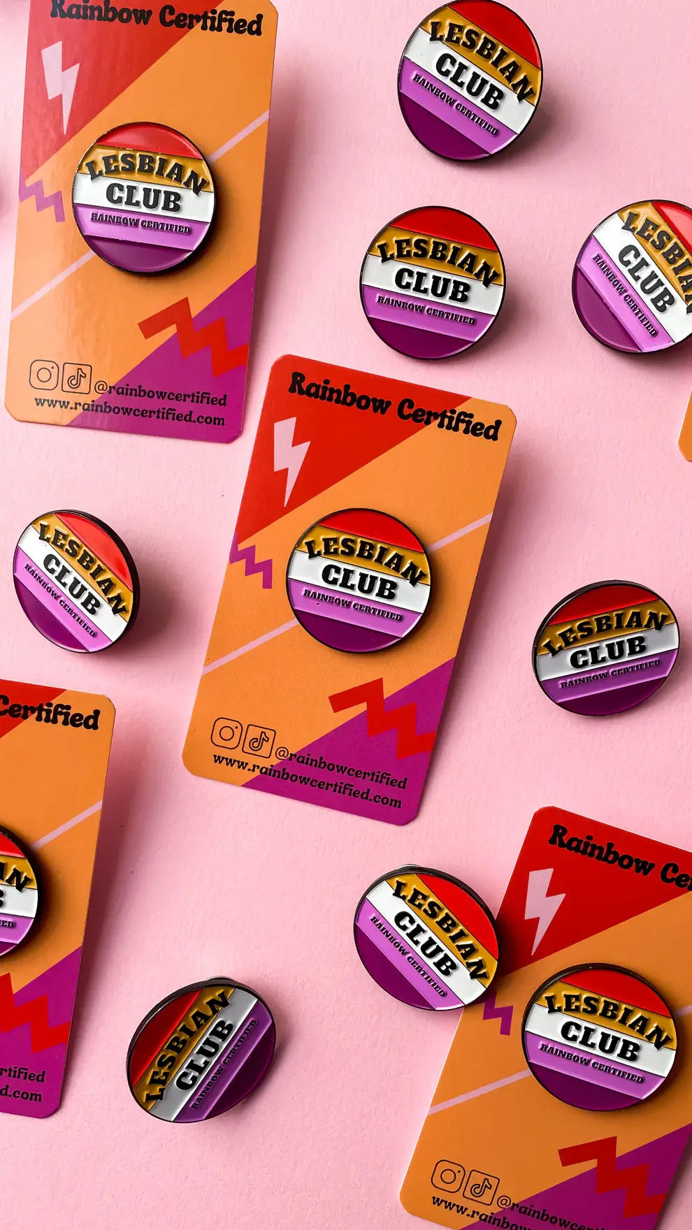 Lesbian Club Pin