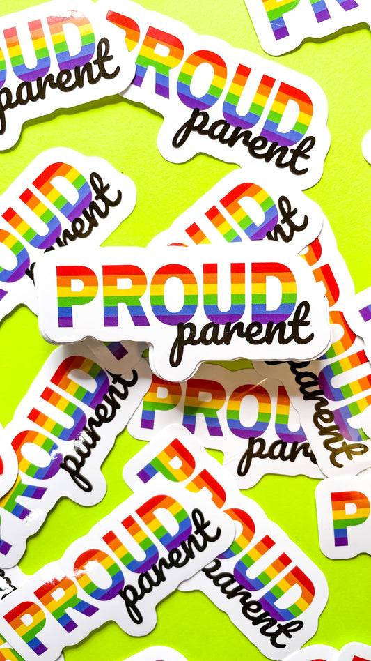 Proud Parent LGBTQIA+ Sticker