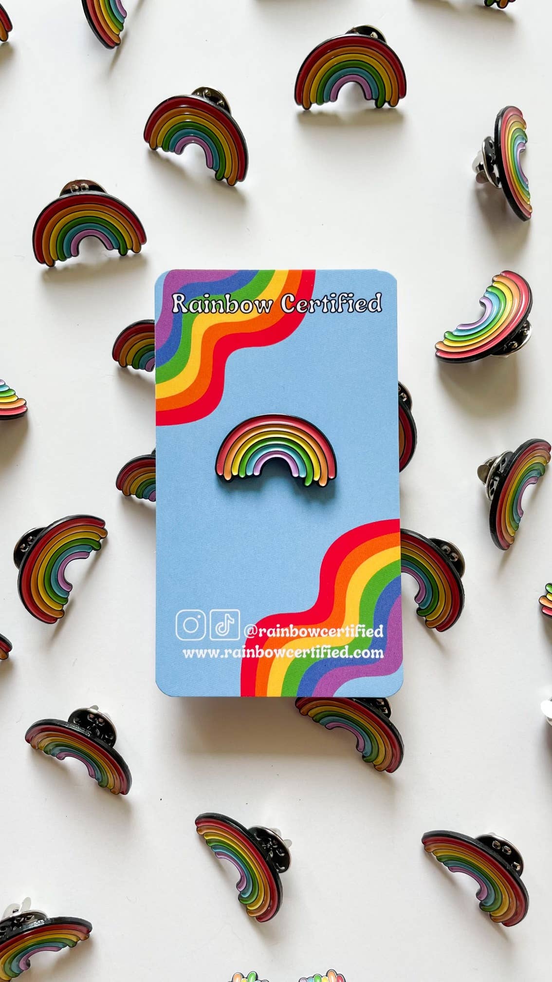 Rainbow LGBTQIA+ PRIDE Enamel Pin