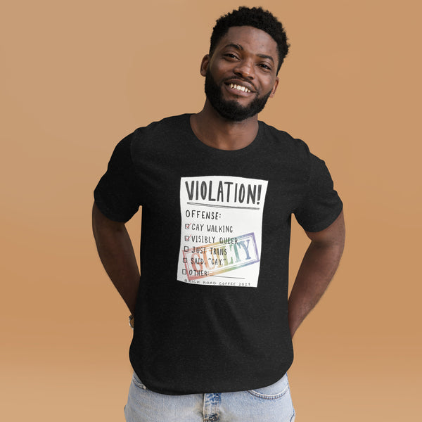 Violation! Unisex t-shirt