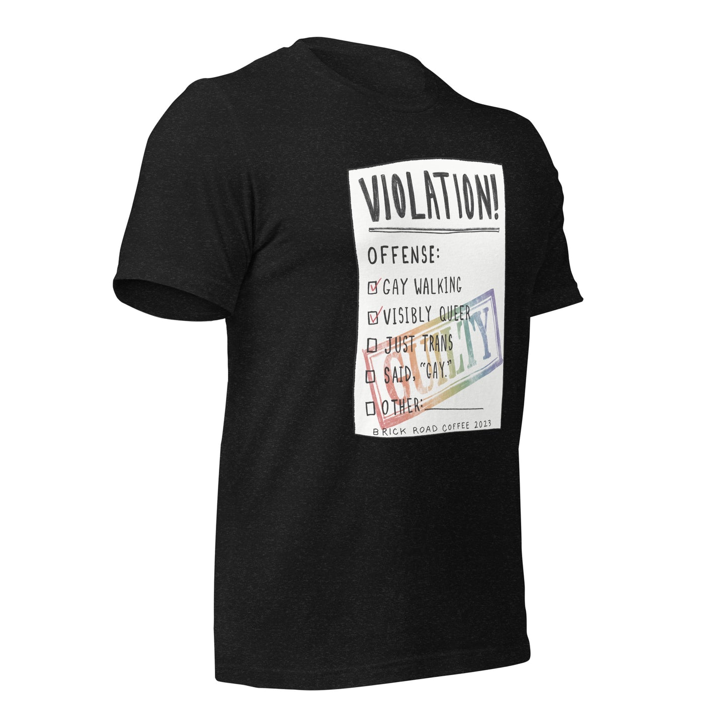 Violation! Unisex t-shirt