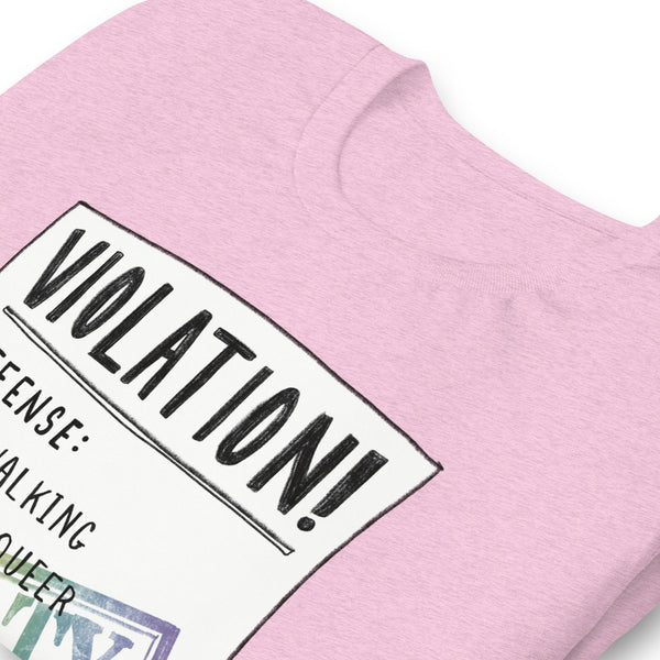 Violation! Unisex t-shirt